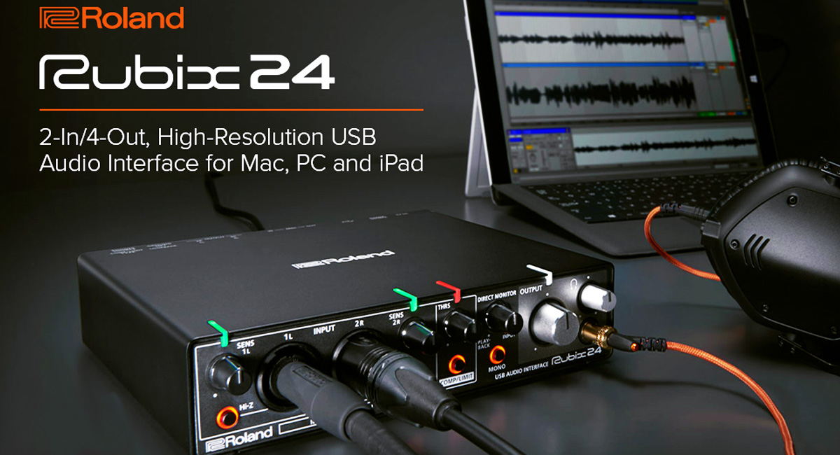 Recensione Roland Rubix 24 scheda audio ad alta risoluzione per PC e Mac – AudioMusica Network
